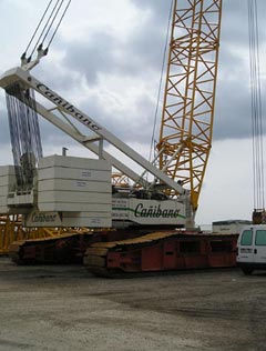Instalacion mark 4e2 grua celosia